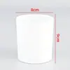 Copo de Vidro para Vela Tealight de Aromaterapia Transparente Fosco Kit de Material Artesanal DIY Lâmpada de Manteiga Copo Vazio para Exibição