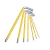Stanley Pacote com 5 Chaves Allen Hexagonais Longas Métricas Antiderrapantes 1,5mm Chave de Fenda Hexagonal 94-529-23