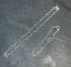 Joyería Europea y Americana Hip-Hop Chapado en Oro Real Alta Retención de Color Acero Inoxidable Cadena de Corazón Calado Conjunto de Pulsera y Collar para Mujer