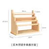Estante para Flores para Repisa de Ventana de Madera Maciza, Soporte Decorativo Creativo para Suculentas, Estante de Almacenamiento Multinivel para Escritorio en Esquina de Balcón Interior