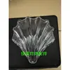 Lustre de Cristal Luminária de Teto Acessórios de Vidro Grande Concha Peça de Vidro Transparente Fosco Cobertura de Lâmpada Peças
