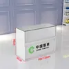 Caja Registradora de Supermercado Contador de Cigarrillos Integrado Vitrina para Tabaco Estante para Cigarrillos de Tienda de Conveniencia Gabinete de Vidrio Templado para Cigarrillos de Tienda Pequeña
