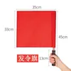 Bastón de Relevos para Competiciones, Reuniones Deportivas, Entrenamiento de Carrera, Atletismo, Aleación de Aluminio, Madera Maciza, PVC, Bastón de Relevos de Plástico Rojo y Blanco