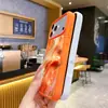 Estilo Oceánico de Verano Arena Movediza Rosa Mariposa Funda para iPhone 18 Pro Max Silicona Líquida Tacto Amigable con la Piel A Prueba de Golpes