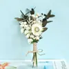 Flores Secas al por Mayor Fabricante Flor Inmortal Mini Ramo Caja de Regalo Navideña Accesorios Decoración Ramillete de Boda Recuerdo