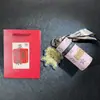 2027 Año Zodiacal de la Oveja Llavero Sobre Rojo Oveja Oveja Obtener Agua de la Fortuna Cubo Bolsa Tener Dinero Para Gastar Colgante Pequeño Personalizado
