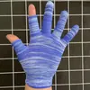 Luvas sem Dedos para Trabalho, Finas e Respiráveis, Adequadas para Coleta, Compatíveis com Tela Sensível ao Toque, Luvas de Nylon Duráveis para Trabalho em Logística