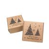 En stock al por mayor caja de regalo marmoleada de amor jabón jabón hecho a mano caja pequeña caja pequeña para joyas hueca abierta