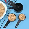 Juego de Tazas y Cucharas Medidoras de Plástico del Fabricante con Escala Juego de 5 Piezas Herramienta de Cocina para Hornear Juego de Diez Piezas Cuchara Medidora Cuchara Medidora