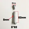 Ruedas de Maleta 6mm-8mm Remache Tornillo Dedicado Varilla de Unión Rueda de Estuche Reparación de Equipaje Remache de Reemplazo