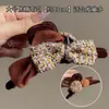 Elegante pinza grande para el pelo para mujer, nuevo pinza de tiburón de felpa 2026, pinza para el pelo de la parte trasera de la cabeza, accesorio para peinar el pelo