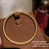Método antigo flor borboleta dourada esmalte lírio pulseira de meio pulseira nova maré chinesa ágata gota cabaça vitrificada colar