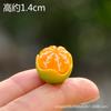 Nueva serie Mini de resina de simulación de frutas decoración de micro paisaje creativo DIY material al por mayor para accesorios de llavero