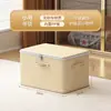 Ropa con Cerradura Organizador de Tela para el Hogar Gran Capacidad Plegable Armario para Ropa Cesta de Almacenamiento de Juguetes Caja de Almacenamiento