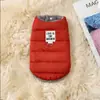 Roupas para Coleira de Cachorro Outono e Inverno Cães de Porte Pequeno Teddy Bichon Filhote Roupa de Inverno Colete Térmico Forrado com Fleece Jaqueta de Penas