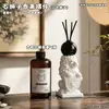Ornamento de incenso de leão de pedra para alívio para uso doméstico, adequado para mesas de trabalho, salas de estar e quartos, para eliminar odores e criar uma atmosfera agradável; um ótimo presente para decoração de casa