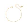144 Pulsera de Cadena de Cuentas Redondas Versátil Minimalista con Diseño de Nicho de Lujo Ligero INS Estilo Coreano Plata de Ley S925 Textura para Mujer