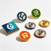 Personalização de Emblemas Profissionais, Broches Metálicos Personalizados e Emblemas Comemorativos, Design Gratuito Baseado nos Seus Desenhos, Fábrica de Pintura Esmaltada