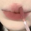 Lama Labial Aveludada Matificante Clareadora Baixa Saturação Rosa Cinza Brilho Labial Estudante Batom Fosco Maquiagem Atacado