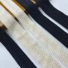 Faixa de Borda para Roupa Estilo Chanel Preto Algodão Puro Renda Dobrável Acessórios DIY Feito à Mão Tira para Bainha de Roupa