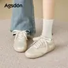 Zapatillas de Ballet Augushiden para Mujer Modelo Nuevo Otoño 2026, Extremadamente Elegantes, que Aumentan la Altura, Zapatillas Deportivas Casuales de Suela Blanda
