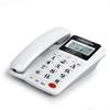 Telefone Fixo Zhongnuo W668 para Casa e Escritório com Identificador de Chamadas, Interface Dupla, Rediscagem em Um Toque, Telefone Fixo para Atendimento ao Cliente