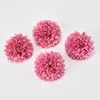 Cabeça Única Flor de Dente-de-Leão Artificial Cabeça de Flor Espinho Pequeno Tênis de Mesa Flor Crisântemo Sala de Estar em Vaso DIY Arranjo de Flores Decoração Falsa