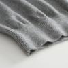 Suéter masculino de cashmere puro com gola redonda, novo suéter casual para outono, pulôver decorativo de marca Young, quente