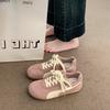 Tênis de Treino Alemão Retrô de Nicho para Mulheres 2025 Novo Outono Sapatos Femininos Casuais Esportivos Sola Rasa Branca Versátil Sapatos Forrest Gump