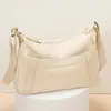 Bolso Transfronterizo de Cuero Genuino 2026 Nueva Moda Versátil de Hombro Único para Mujer Piel de Vaca de Primera Capa Gran Capacidad Casual Bolso Cruzado