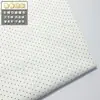 Tecido Crepe 100% Algodão Imitação Linho com Estampa de Bolinhas Pequenas, Tecido para Têxteis Domésticos, Roupas e Bolsas, Venda Direta do Fabricante