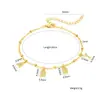 Personalidad transfronteriza DIY acero inoxidable letras totalmente de diamante joya de mano regalo de aniversario pulsera de nombre de diamante de tendencia fábrica