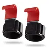Nuevo Gancho de Potencia Auxiliar para Fitness Barra de Dominadas Gancho de Agarre de Muñeca Guantes con Cinturón de Soporte Lumbar para Peso Muerto