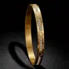 Pulsera de Acero de Titanio para Niñas con Diamantes, Broche que No se Desvanece, Pulsera de Corazón de Amor, Pulsera de Acero Inoxidable, Joyería Transfronteriza, Accesorios para la Mano al por Mayor