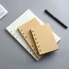 Punto de Venta al por Mayor A5 Libro de Hojas Sueltas Núcleo Interno Cuaderno de Reemplazo Línea Horizontal Papel Dowling Núcleo Interno Papel Kraft Página Interna en Blanco