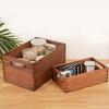 Caja de almacenamiento de madera Almacenamiento de gran capacidad caja pequeña almacenamiento simple sala de estar dormitorio estudio