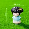 Figuras de Personajes No Jugadores (PNJs) para Paisajes en Miniatura Estilo Antiguo, Adornos de Nicho Lindos y de Alta Gama, Decoraciones para el Hogar, Pequeños Adornos de Escritorio