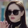 Gafas de Sol para Mujer, Nuevo Estilo Verano 2025, Gafas de Sol con Montura Grande Estilo Europeo y Americano, Estilo Celebridad, Gafas de Calle de Moda al por Mayor