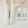 Zapatos con agujeros Calcetines de hielo Calcetines de verano finos para mujer Encaje de hongo blanco Calcetines de pila de verano transpirables y a la moda jk