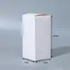 Caixa de Papelão Branca Spot Caixa Retangular Espessa Branca Caixa de Embalagem Caixa Colorida de Papel Branco Caixa de Embalagem para Presente Pode Ser Personalizada