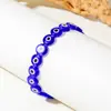 Accesorios Pulsera de Ojo del Diablo Bohemia con Cuentas Pulsera Elástica Personalizada Ojo Pulsera de Buena Suerte de Año Nuevo al por Mayor