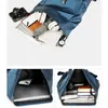 Mochila Transfronteiriça Masculina Grande Capacidade Roll-Top para Laptop Mochila de Negócios de Alta Qualidade para Estudante Universitário Deslocamento