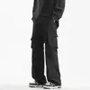 Pantalones casuales holgados nuevos de verano para hombre, pantalones versátiles de moda estilo coreano, pantalones de trabajo ligeros con caída y pierna ancha
