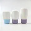 Diretamente do Fabricante, Novo Creme Protetor Solar Isolante em Três Tamanhos, Frascos de Pressão Vazios para Base, Creme para Mãos, Pode Adicionar Logo