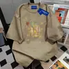 Camiseta Divertida de Manga Corta con Estampado de Frutas de Verano 2026 para Mujer, Algodón Puro Estilo Americano Top de Dibujos Animados Estilo Campus para Hombre