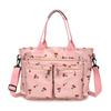 Bolso de Hombro Grande con Estampado de Cerezas de Moda para Mujer 2025 Primavera Multifuncional Cruzado Versátil Bolso de Mensajero Bolso de Mamá