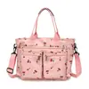 Bolso de Hombro Transfronterizo 2026 Bolso Tote Estampado para Niñas, Bolso de Hombro de Gran Capacidad, Bolso de Mano a la Moda, Bolso Cruzado, Bolsa de Almacenamiento