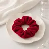 Lazo Rojo para el Cabello de Año Nuevo 2026 Año del Caballo para Mujer, Lazo de Alto Nivel para Moño, Accesorio para el Cabello Scrunchie