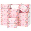 420 Folhas de Papel Toalha * 20 Pacotes Grandes para Uso Doméstico, Pacote Econômico em Atacado, Papel Toalha Espessado de 5 Camadas de Madeira Natural para Atacado