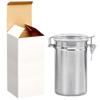 Tanque Umidificador de Tabaco de Aço Inoxidável Caixa de Tabaco Tubo Umidificador Umidificador de Cigarros Portátil Caixa de Cigarros Tanque Metálico Selado Multifuncional